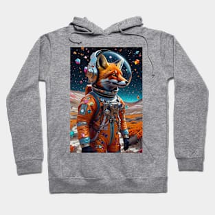 Astronaut Fox Hoodie